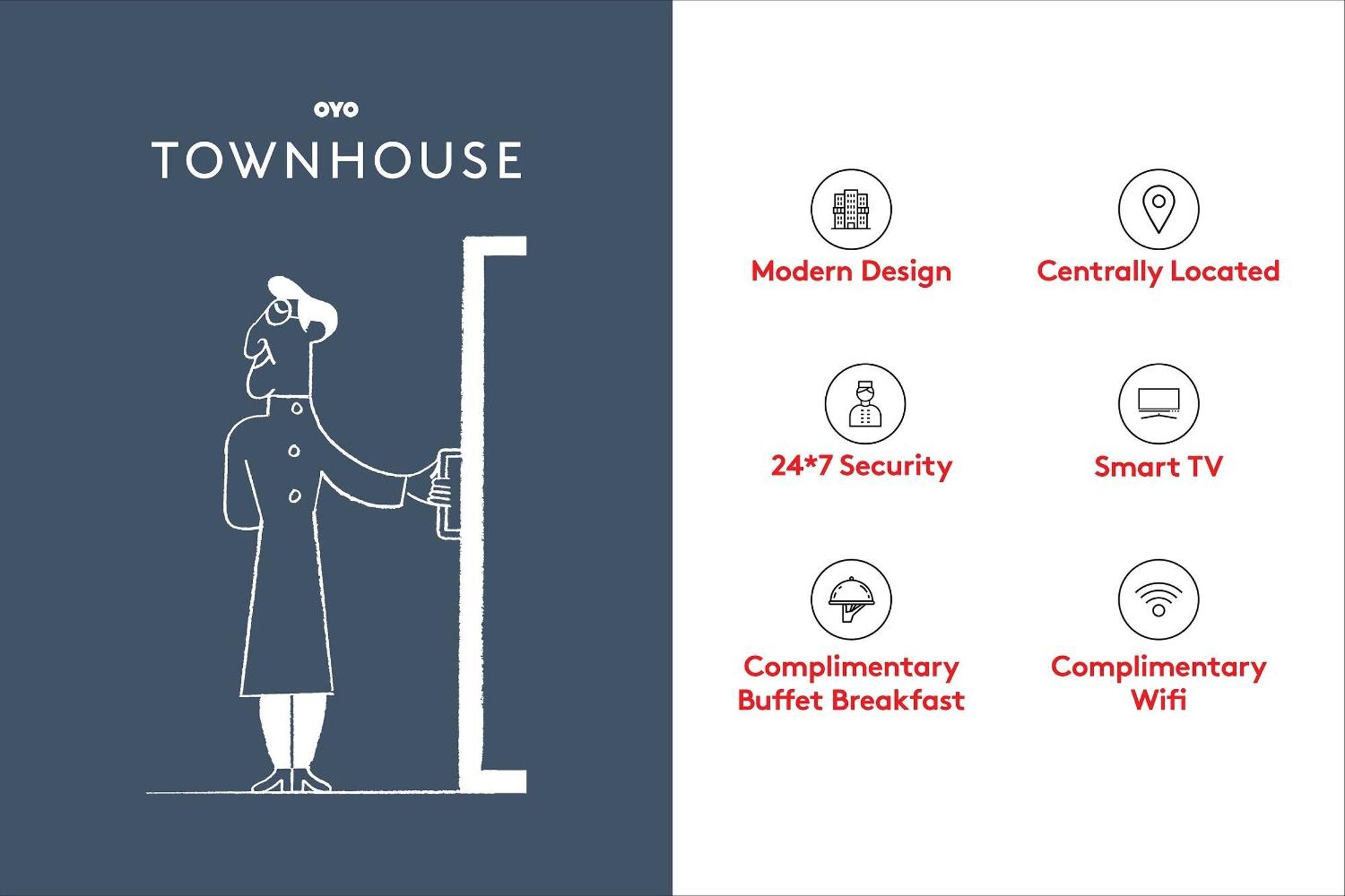 Townhouse 700 Hotel Krishna. 那格浦尔 外观 照片